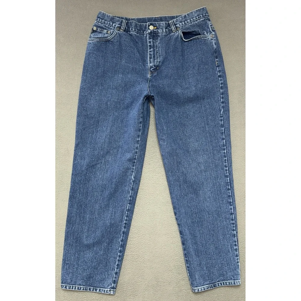 Vintage Lauren Ralph Lauren Jeans Womens Size 14W (32x29) Straight High Rise Mom